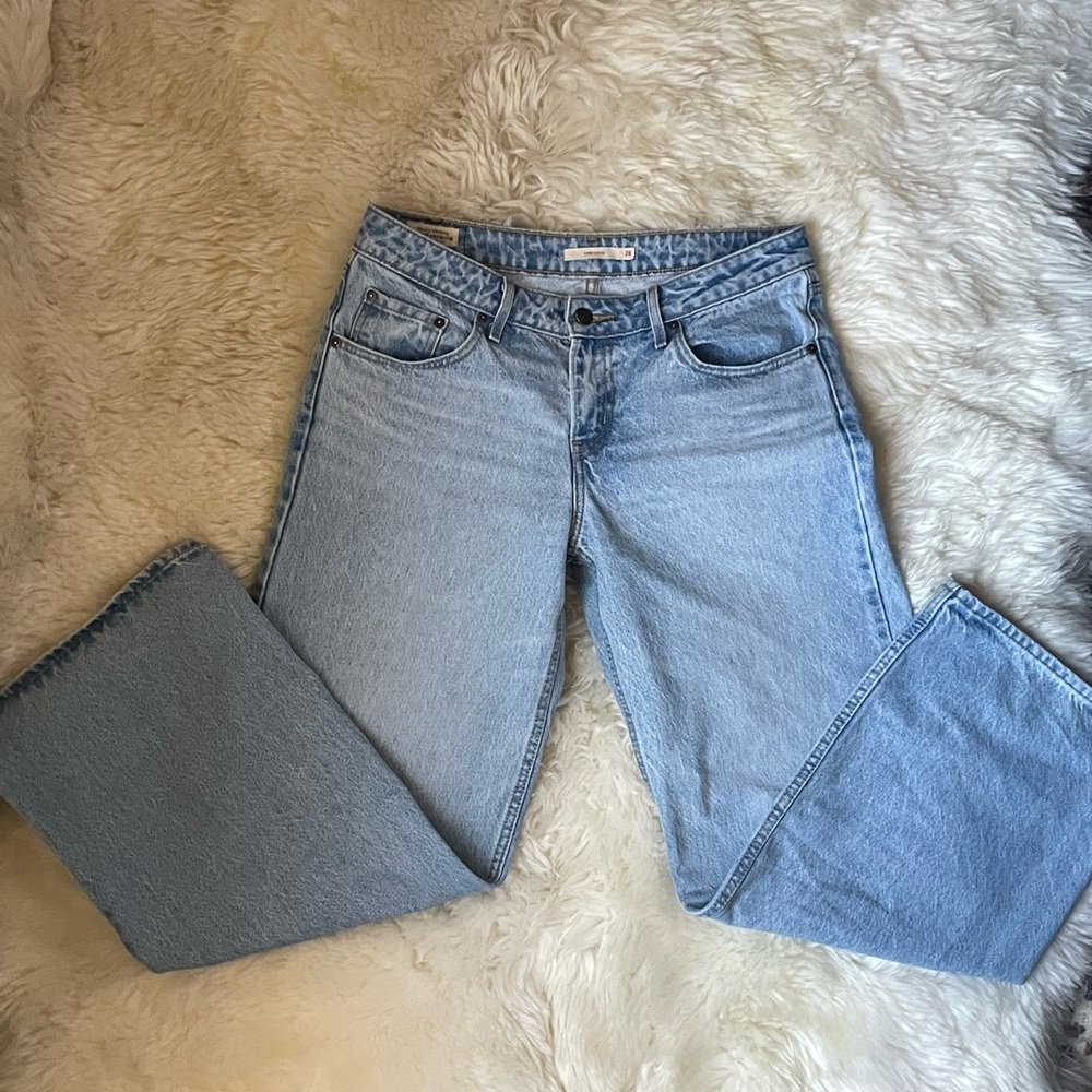 Levi's Light Blue Flare & Wide Leg Jeans
